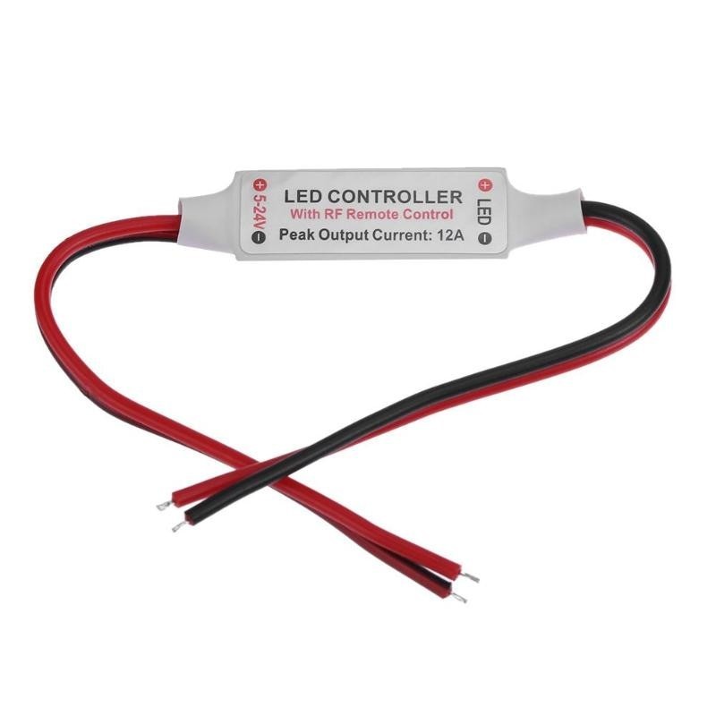Rf 11 Key Led Dc 11 Keys LED Strip Controller Mini Dimmer RF Wireless Remote Dimmer 5 ...