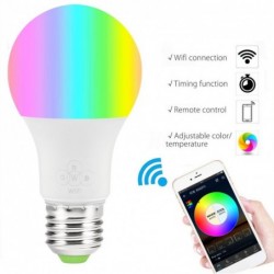 E27 LED Smart bulb Wifi...