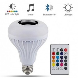 LED Light Bulb Bluetooth...