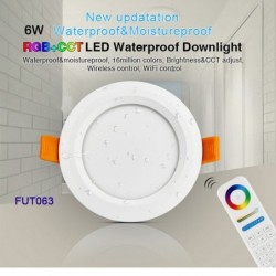 Milight FUT062 9W RGB+CCT LED Ceiling Spotlight Lamp Wifi Remote Control Downlight