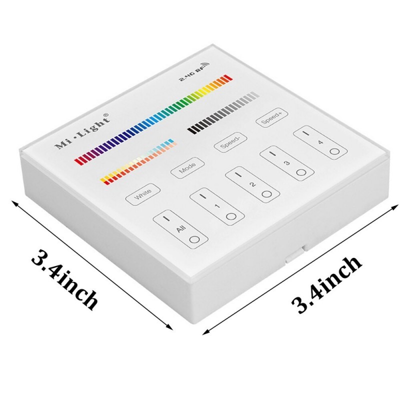 BSOD LED Smart Panel Remote Controller Milght B4 RF2.4G Wireless ...