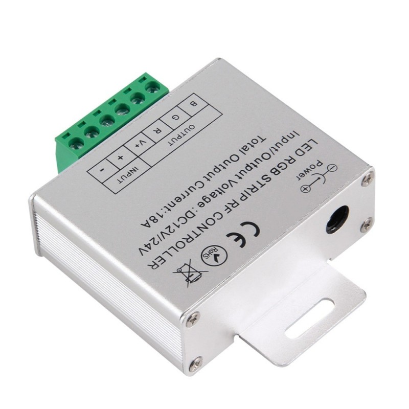 RF Touch Panel Wireless Remote Controller For RGB Led Strip Light DC ...