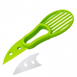 Mini Portbable Avocado Slicer Cutter Peeler Splits Fruits Pits Scoop Multifunctional Kitchen Tools