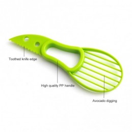 Mini Portbable Avocado Slicer Cutter Peeler Splits Fruits Pits Scoop Multifunctional Kitchen Tools