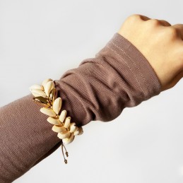 Natural Cowrie Gold Color Sea Shell Bracelets for Women Delicate Rope Chain Bracelet Beads Charm Boho Summer Beach Jewelry
