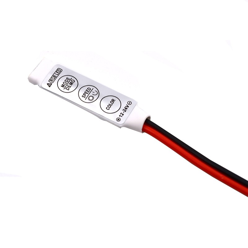 44 Keys LED IR RGB Controler For RGB SMD 3528 5050 LED Strip LED Lights  Controller IR Remote Dimmer Input DC12V 6A 