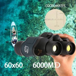 High Clarity Telescope 60X60 Binoculars Hd 10000M High Power For Outdoor Hunting Optical Lll Night Vision binocular Fixed