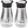Stainless Steel Salt And Pepper Shakers Set