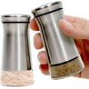 Salt and Pepper Shakers set - Silver