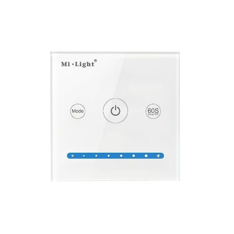 Touch LED Controller Smart Wireless Timed Control Glass Panel P1-Milight