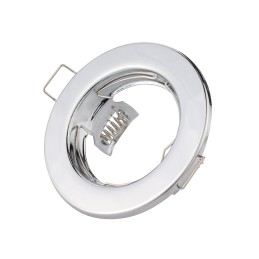 MR16 GU10 recessed ceiling downlight chrome