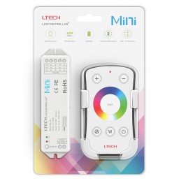 LTECH Led RGBW Controller 4 Channel 2.4GHz RF Remote Wireless M4+M4-3A