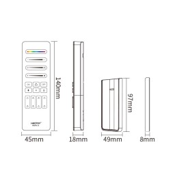 MiBoxer SPI remote (2.4GHz) C9