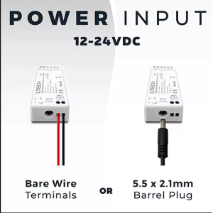 M1 MINI Single Color 4 Zone LED Dimming Remote & Receiver