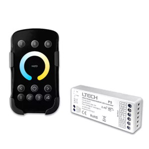 M2 MINI Tunable White 4 Zone LED Dimmer CCT LED Remote & Receiver
