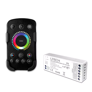 M5 MINI RGB + Tunable White 4 Zone LED Remote & Receiver