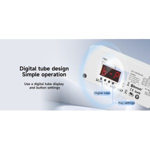 4CH NFC Waterproof Bluetooth5.2 High-voltage LED Controller HB4 Ltech