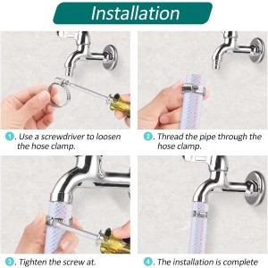 Hose Clips 6-12mm, Leryati Small HoseClamps3