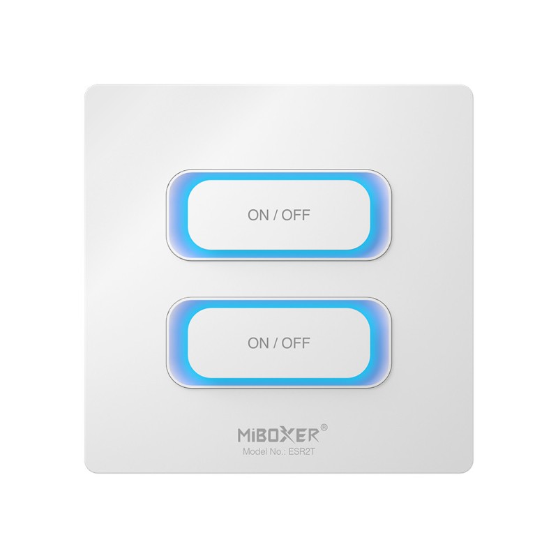 MiBoxer ESR2T 2 Gang Panel Remote (2.4G)