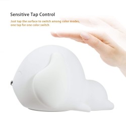Cute Dog Night Light for Kids,Soft Silicone Puppy Toddler Night Light