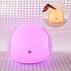 Cute Dog Night Light for Kids,Soft Silicone Puppy Toddler Night Light