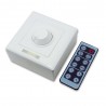 IR LED Dimmer DC12-24V 8A Brightness Adjustable with 12 Keys Wireless Remote Control