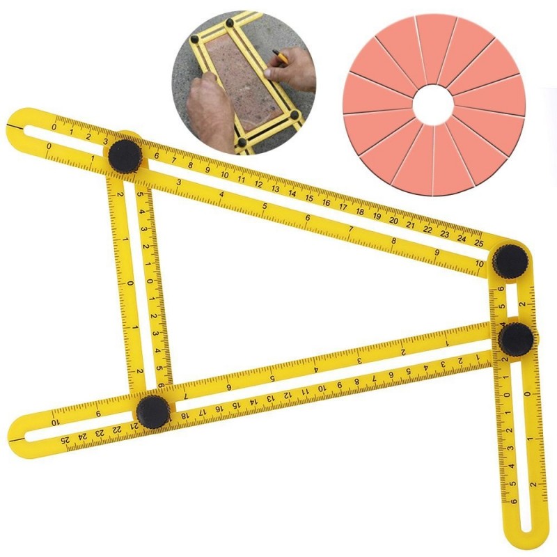 angle template ruler tool